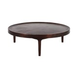 CAFE TABLE BRONZE COLOR TRP ALU 80